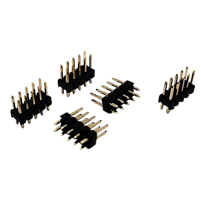 2.54*2.54mm (0.100*0.100") Pin Header Dual Row Straight 10pin Male Connector