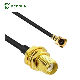 SMA Male/Female Hermetic Connector to Ipex Connector RF Antenna with 1.13black Cable