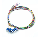 12 Cores Sm OS2 1m 0.9 LC Upc Pigtail Optic Fiber Cord