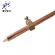 Popular Copper Earth Rod Copper Coated Grounding Bars for Earthing and Lighting Protection System
