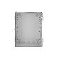  IP65 Plastic Enclosure Electronic Power Junction Box with Transparent Lid