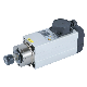  Hqd1.5kw Er20 18000rpm 220V 380V Square Air-Cooled Spindle Motor for CNC Router