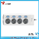 EU Standard Electrical Extension Power Charger Socket Outlet Multi Plug Power Strip with Switch