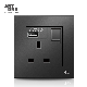 Artdna Office 2.1A USB Charger 13A BS Switched Socket