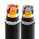 Low Voltage Copper/Aluminum Conductor XLPE/PVC Insulated Swa Armoured Electrical Power Cable 0.6/1kv