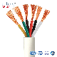 Rvv Round Flexible Copper Cable 300/500V 2 Core Cables 1.5mm2 2.5mm2 White Electric Wires with PVC Insulated