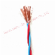 Double Copper Core Twisted Wire Blue/Red PVC Covered Wire and Cable House Wire