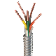 12/4 AWG Mc Cable Metal Clad Cable with Interlocked Aluminum Armor