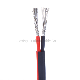  Fkexible Electric PVC Insulated PVC Sheath CCA Connductor Twin Flat Wire