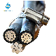 Aluminum Conductor XLPE Triplex Overhead Service Drop Cable Twisted Wire 2X4/0AWG+4/0AWG