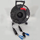 Automatic Metal Plastic Small Cable Reel for Armored Tactical Fiber Optic Cable