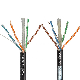  4pairs 0.56mm 0.57mm Ian Communication Cable Network Cable PVC or PE Jacket 1000FT 305m Outdoor UTP CAT6