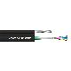  6/8/12/24core Outdoor Fiber Optical/Optic Cable Single Mode Span 80 PE Asu Cable