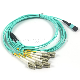  High Density 24 Fiber Breakout MTP-LC Cable