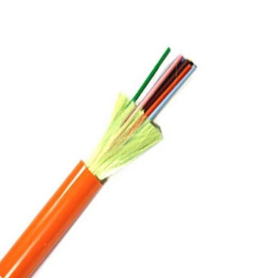 12 Cores Loose Tube Distribution Indoor Fiber Optic Cable