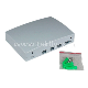 4 Port Fiber Optic Termination Desk Box with Sc/LC