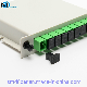 Singlemode Sc APC PLC 1X 8 Fiber Optical Splitter for FTTH