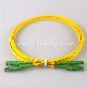 0.2dB RoHS Compliant E2000/APC Single Mode Duplex Fiber Optic Patchcord