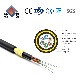 Shenguan RoHS PVC 2 Core Shielded Wire Speaker Flexible Signal Cable with Audio Connector Speak on CCTV Control Cable Shielding Railway Digital