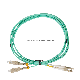  Manufacturer FTTH Optical Fiber LC Multimode Om4 50/125 Violet Simplex Jumper Fiber Optic Patch Cord