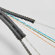 Wireless WiFi Computer Fiber Link FTTH Drop Wire Fiber Optic Cable manufacturer
