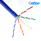  Free Samples Factory Network Cable UTP CAT6 Jack Cm/Cmx/CMP/Cmr/Riser/LSZH/PVC Blue Color or Customized