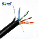  Outdoor Cat5e UTP FTP SFTP Network Cable with Steel Messenger