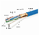 Gigabit Ethernet Connections High-Speed CAT6 FTP Network Cable with Copper Conductor Shielding Sheath LAN Wire