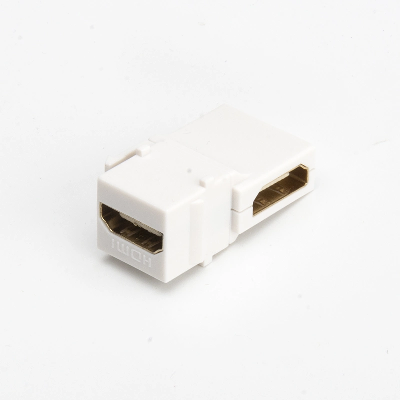 Network Female to Female 90 Degree HDMI Keystone Insert HDMI Keystone Jack