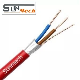  Fire Alarm Cable Copper System Alarm Cable 16AWG 18AWG 20AWG CCA Alarm Wire LSZH PVC Fire Cable Ls0h PVC Jacket Tc System Fire Alarm Cable