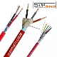 Fire Alarm Security Bare Copper Fire Cable 18AWG LSZH Fire Alarm Cable PVC Alarm Cable CCA Tinned Copper Alarm Cable manufacturer