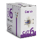 CAT6 Cable Cambo Pft Line Series CCA Internet 550MHz UTP 23AWG Gigabit Cat6e Network Ethernet LAN Cable manufacturer
