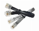 6p4c 2FT 6p6c 26AWG 1 Foot 2 Foot 3 Foot Rj11 Silver Satin Flat Telephone Cord Cable Wire