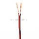 Electric/Electrical Transparent Red/Black White Sheath CCA Conductor Parallel-Twin Wire Spt Cable