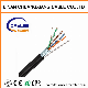  LAN Cable 24AWG Copper Cable FTP Cat5e with Messenger Network Cable for Outdoor Communication Cable Computer Cable Data Cable Copper Wire/CCA