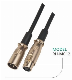 Mic Wire Cord Microphone Cable Audio Cable Extension 3pin Cannon XLR Male to Female 24/22 AWG Ga/Guage OFC CCA Balanced Studio_003