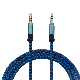 Factory Price 3.5mm Jack to 3.5mm Jack Cable Suitable for Portable CD/MP3 Players and Other Digital Audio Equipment