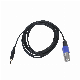  Factory Cables XLR Male to 3.5mm Trs Stereo Microphone Cable PVC for Public Address System Use