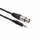 High Quality XLR Female to 1/8 Inch (3.5mm) Trs Stereo Microphone Cable for PRO Audio Use