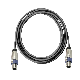  RoHS Electric PVC Insulated Wire Audio Speaker Cable Speakon Male to Male