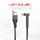 Braided 90 Degree Right Angle USB Cable 2.4A Durable Type C Fast Data Charger Cable for Android Phone 2.0m