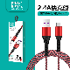 Nylon Braided High Quality 1m 2m USB Data Cable Charger Fast Charging Data Cable Micro USB Cable for iPhone Cable