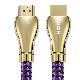  Zinc alloy shell HDMI 8K cable high speed 8K HDMI CABLE Certificate Ultra High Speed HDMI 2.1 Cable for Apple TV 4K 8K HDR TV