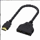 HDMI Splitter 1 In2 out Cable Adapter