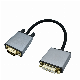 5%off Aluminum 1080P 60Hz Adapter VGA to DVI VGA