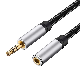 3.5mm Trs Jack Male to Female Audio Aux Cable