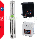 1.1kw (1.5HP) Submersible Solar Water Pump, Multistage Submersible Pump