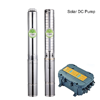 3"4" 6"Stainless Steel Submersible Pump Water Pump Irrigation Pump Hybrid Brushless DC Solar Pump