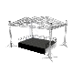  Silver Aluminum Alloy Concert Stage Lighting Roof Truss Pin Connecting Frametruss