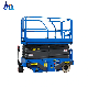 6m 9m Electric Motor Lift Move Hydraulic Scissor Lift Platform Lifting Tools